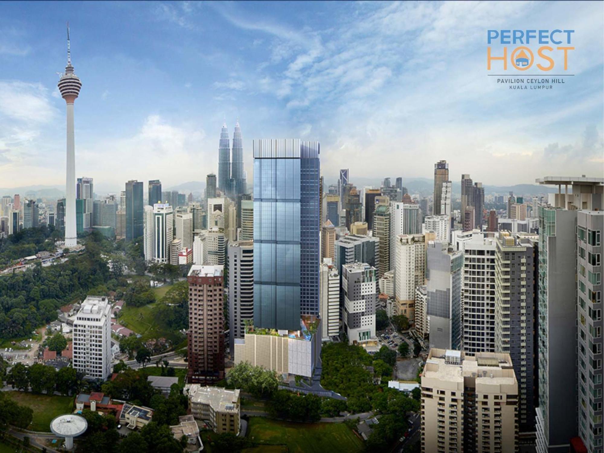 Pavilion Ceylon Hill Suites, Bukit Bintang By Perfect Host クアラルンプール エクステリア 写真 The proposed tower