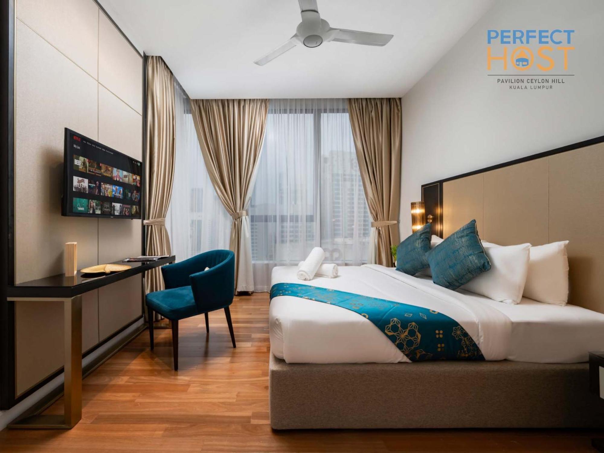Pavilion Ceylon Hill Suites, Bukit Bintang By Perfect Host クアラルンプール エクステリア 写真 Deluxe Room