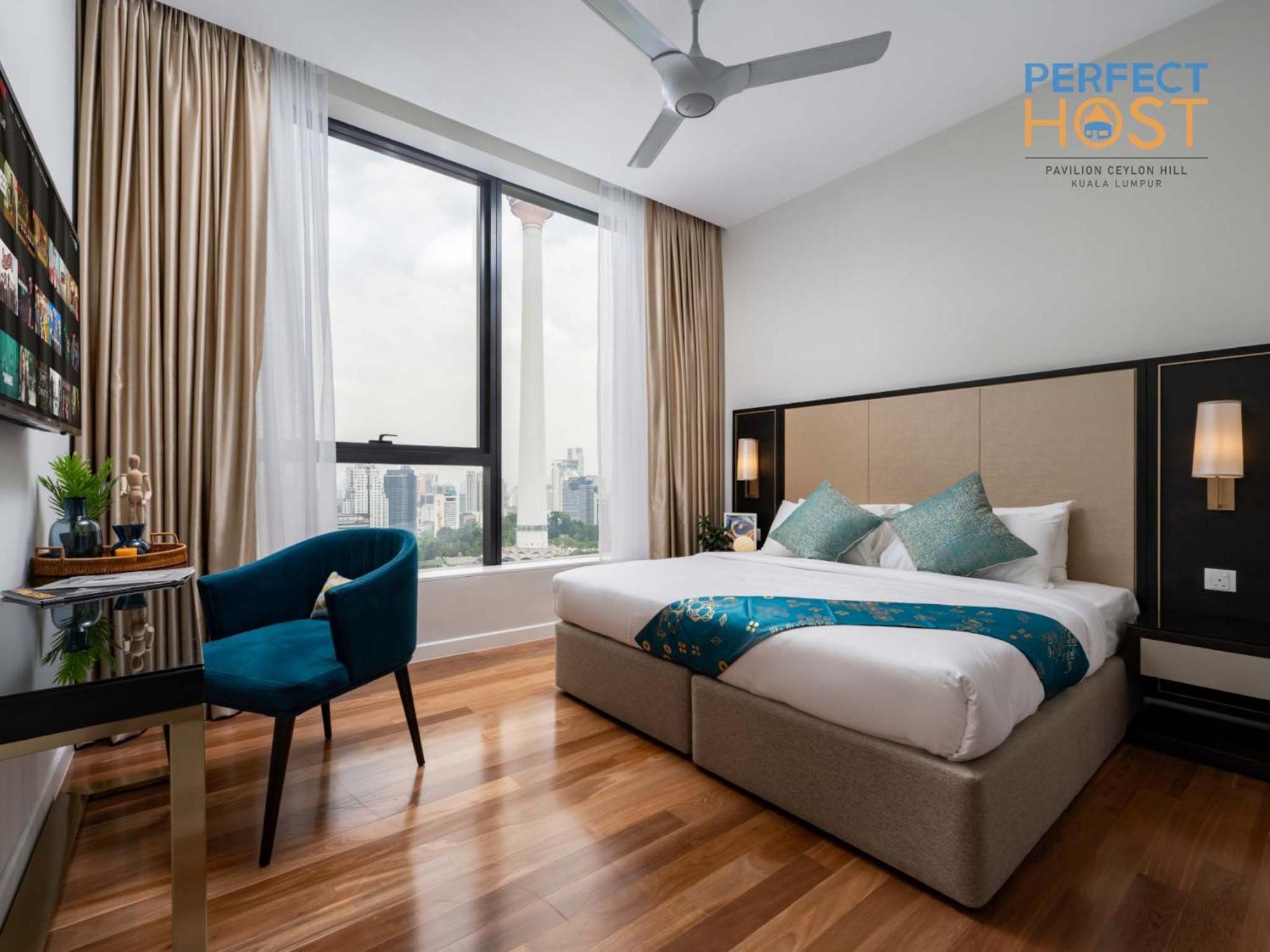 Pavilion Ceylon Hill Suites, Bukit Bintang By Perfect Host クアラルンプール エクステリア 写真 Deluxe Room