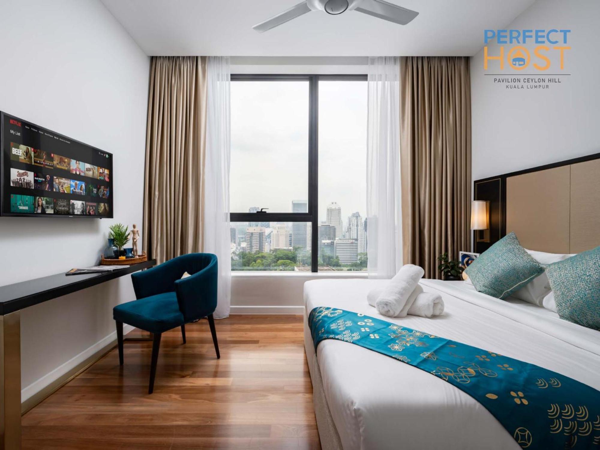 Pavilion Ceylon Hill Suites, Bukit Bintang By Perfect Host クアラルンプール エクステリア 写真 Deluxe Room