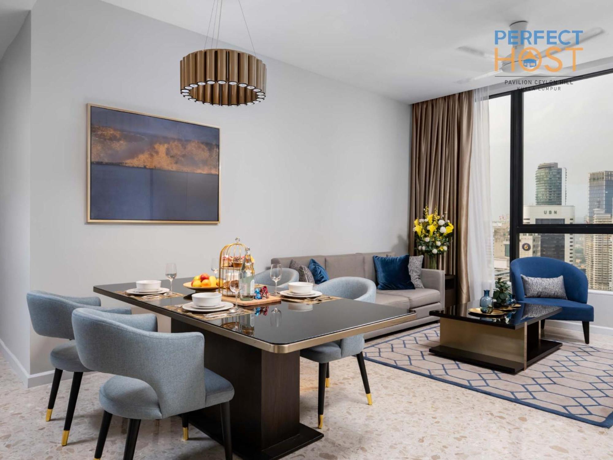 Pavilion Ceylon Hill Suites, Bukit Bintang By Perfect Host クアラルンプール エクステリア 写真 3D Interior Rendering